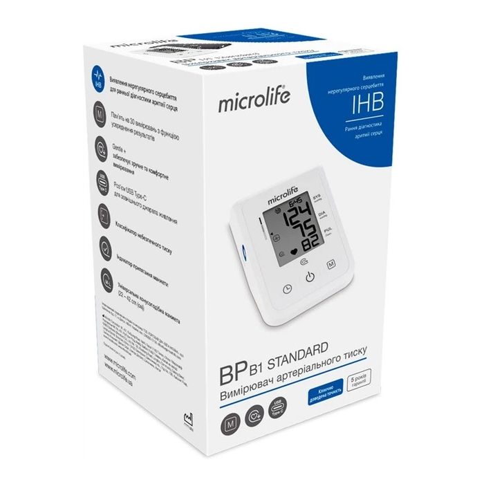 Тонометр Microlife BP B1 Standart автоматический