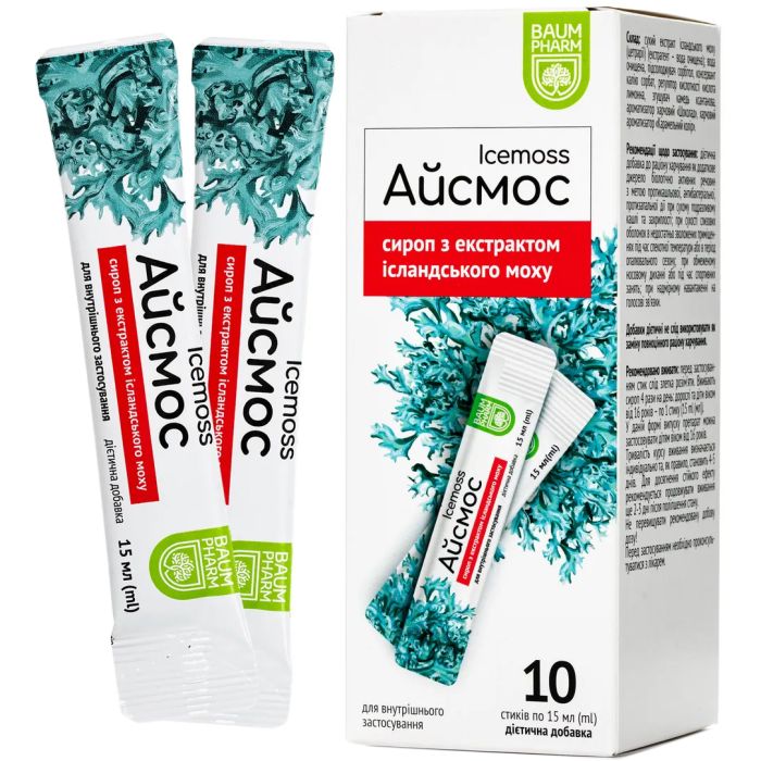 Айсмос Baum Pharm сироп по 15 мл стики №10