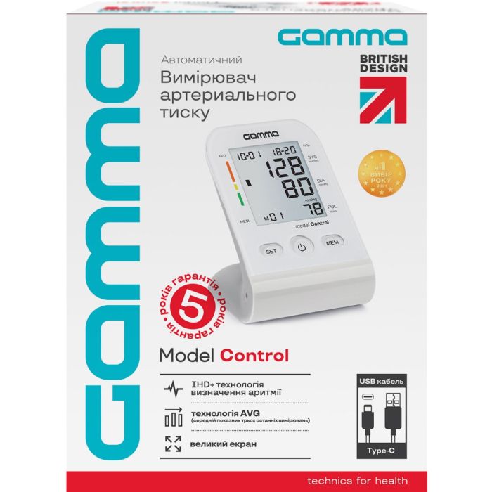 Тонометр Gamma (Гама) 4Gen Control автоматичний