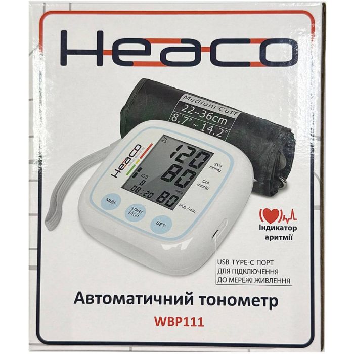 Тонометр Heaco WBP111 автоматический
