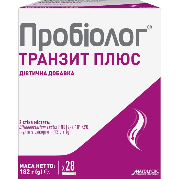 Пробіолог Транзит Плюс порошок по 6,5 г №28