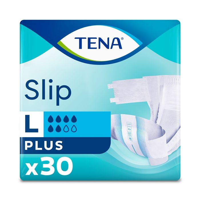 Підгузки для дорослих TENA Slip Plus дихаючі (Large) 30 шт