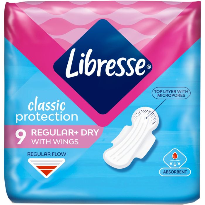 Прокладки Libresse Classic Protection Regular+Dry №9