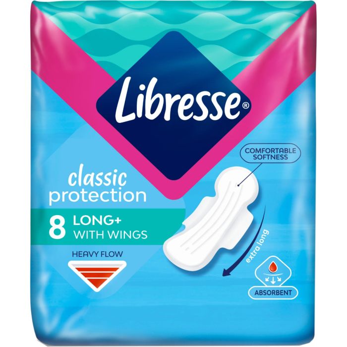 Прокладки Libresse Classic Protection Long+ №8