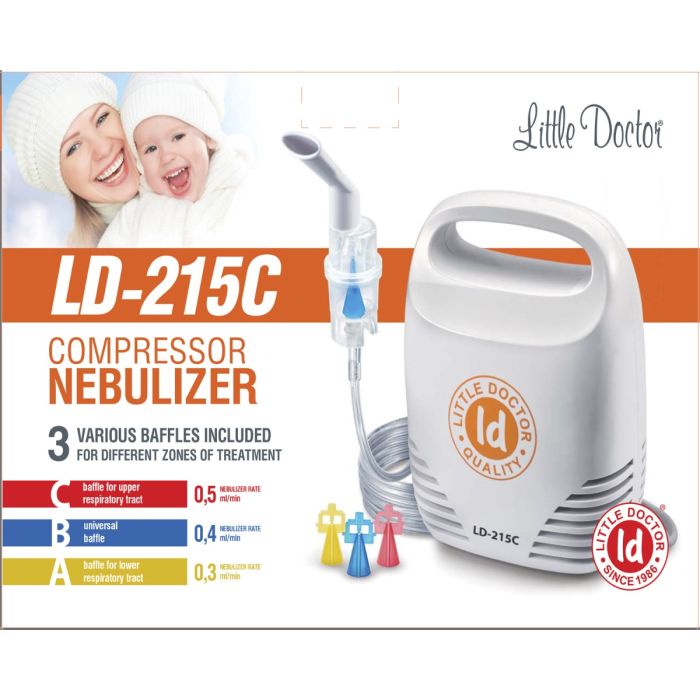 Ингалятор (небулайзер) Little Doctor LD-215С компрессорный
