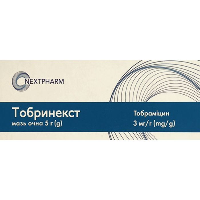 Тобринекст 3 мг/г мазь глазная 5 г