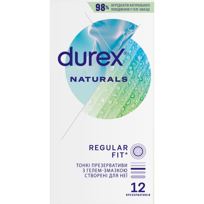 Презервативи Durex Naturals №12