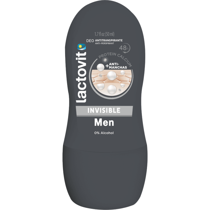 Дезодорант Lactovit (Лактовит) Invisible FDA роликовый, 50 мл