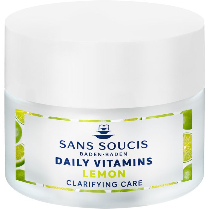 Догляд Sans Soucis (Сан Сусі) Daily Vitamins очищаючий Лимон для комбінованої шкіри 50 мл