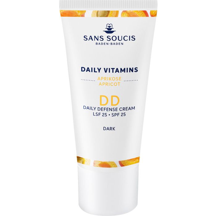 Крем Sans Soucis (Сан Суси) Daily Vitamins DD защитный темный SPF25 Абрикос 30 мл