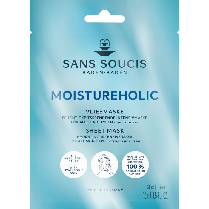 Маска Sans Soucis (Сан Сусі) тканинна Moistureholic зволожувальна16 мл