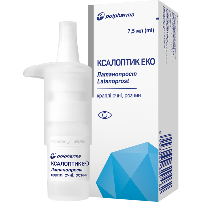 Ксалоптик Еко 50 мкг/мл очні краплі 7,5 мл
