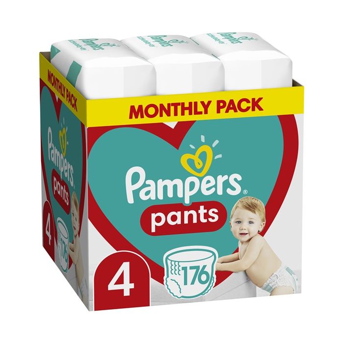 Підгузки-трусики Pampers Pants розмір 4 (9-15 кг) №176