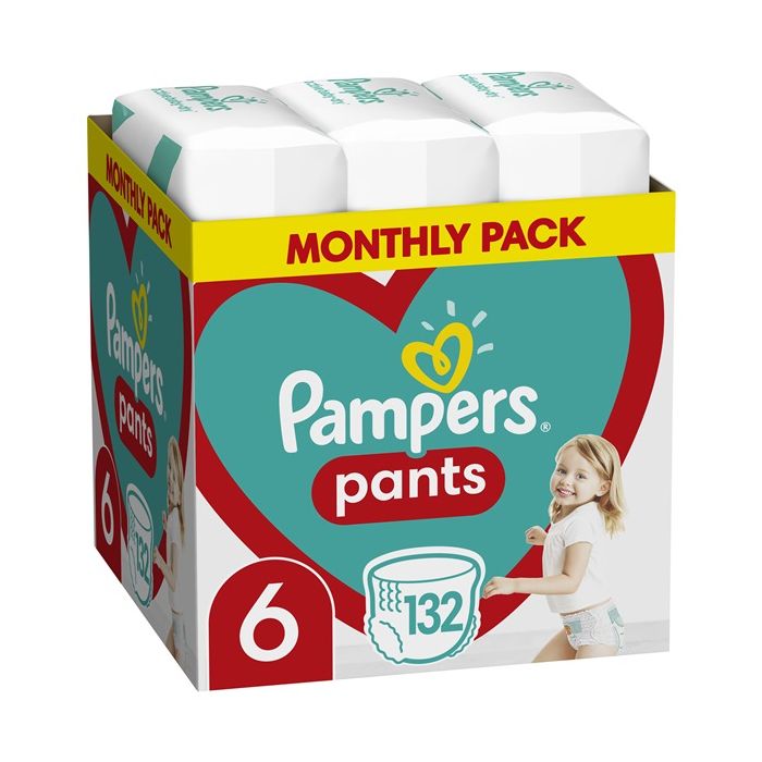 Підгузки-трусики Pampers Pants розмір 6 (15+ кг) №132 