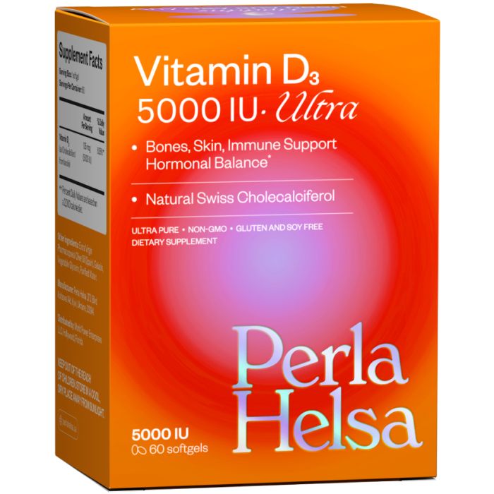 Perla Helsa Вітамін Д3 Ultra 5000 IU капсули №60