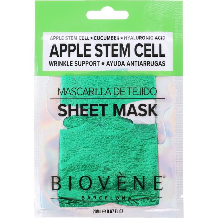 Маска Biovene (Біовен) тканинна стовбурові клітини яблука проти зморшок 1 шт.