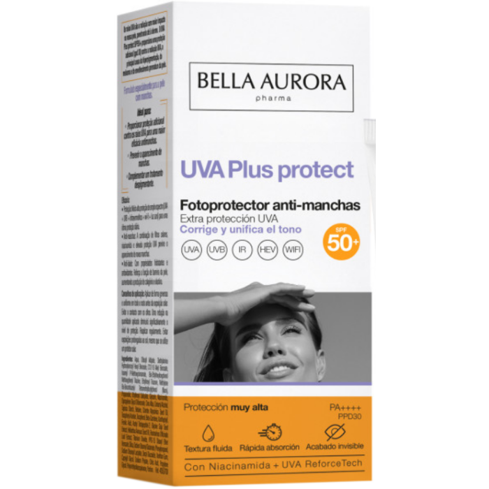 Флюїд Bella Aurora (Белла Аурора) сонцезахисний UVA Plus від пігментних плям SPF50+ 50 мл