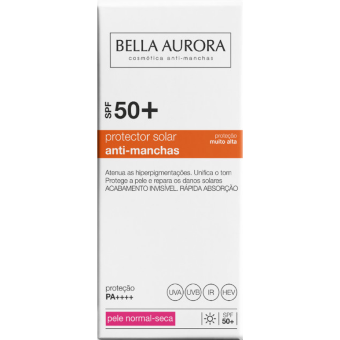 Флюид Bella Aurora (Белла Аурора) солнцезащитный от пигментных пятен SPF50+ для нормальной, сухой кожи 50 мл