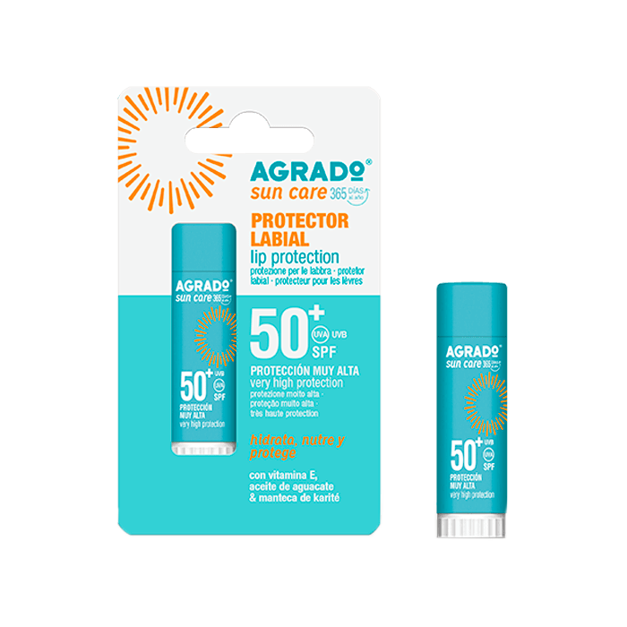 Бальзам Agrado (Аградо) защитный для губ SPF 50+ 4 мл