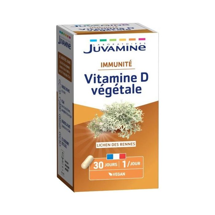 Juvamine (Жувамин) Витамин D веганский капсулы №30
