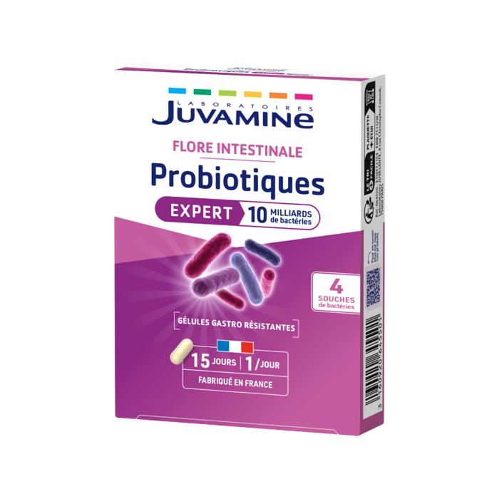 Juvamine (Жувамін) Пробіотичний баланс 4 штами капсули №15