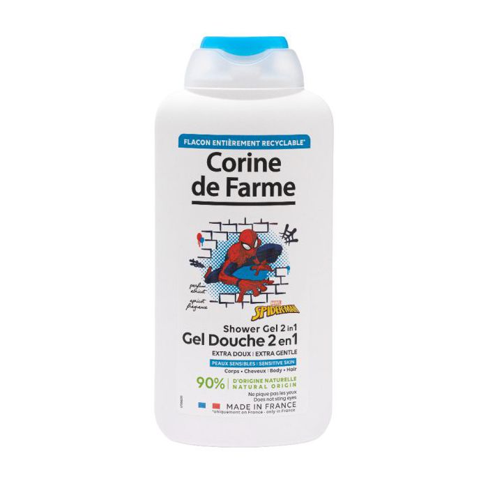 Гель Corine de Farme (Корин де Фарм) для душа 2 в 1 Человек-паук 500 мл