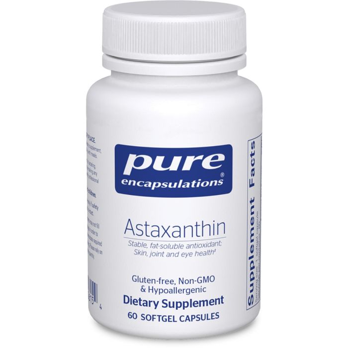Pure Encapsulations Астаксантин 4 мг капсули №60