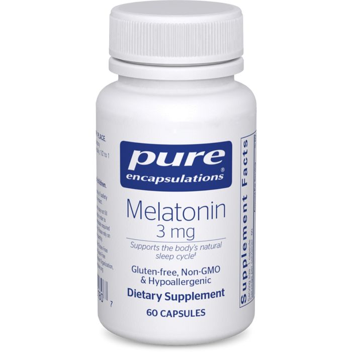 Pure Encapsulations Мелатонін 3 мг капсули №60