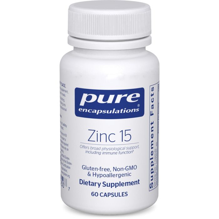 Pure Encapsulations Zinc Цинк пиколинат 15 мг капсулы №60