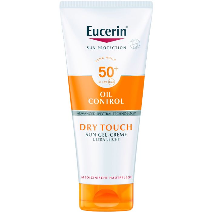 Гель-крем Eucerin Сонцезахистний ультралегкий матуючий для шкіри обличчя та тіла SPF50 200 мл