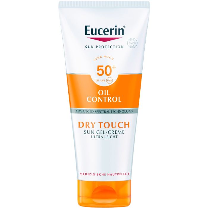 Гель-крем Eucerin (Юцерін) Сонцезахистний ультралегкий матуючий для шкіри обличчя та тіла SPF50 200 мл