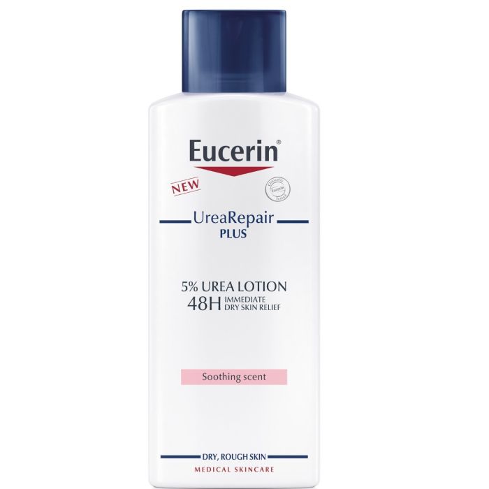 Лосьон Eucerin UreaRepair Plus 5% увлажняющий для сухой кожи тела с нежным парфюмом 250 мл