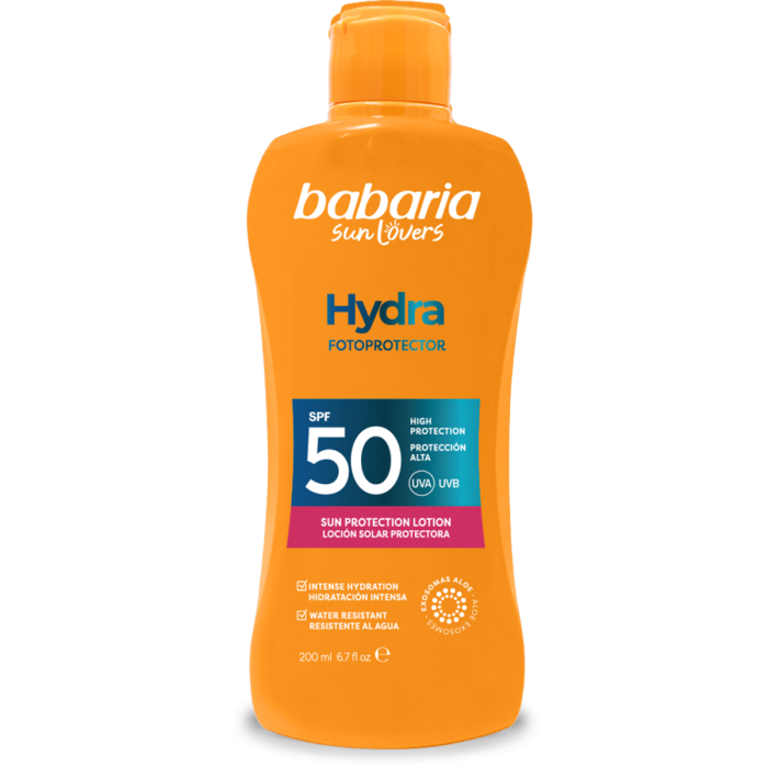 Лосьйон Babaria (Бабарія) для тіла сонцезахисний зволожуючий SPF 50 200 мл