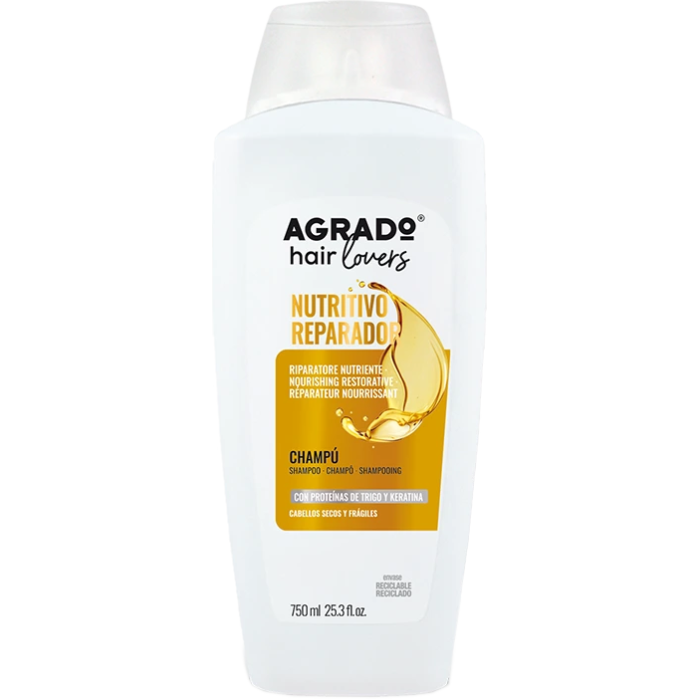Шампунь Agrado (Аградо) Prof для волосся живлення та відновлення 750 мл