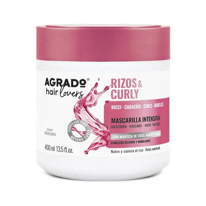 Маска Agrado (Аградо) для вьющихся волос интенсивная 400 мл