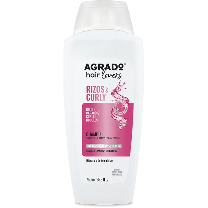 Шампунь Agrado (Аградо) для кучерявого волосся 750 мл - фото №1 Шампунь Agrado (Аградо) для кучерявого волосся 750 мл