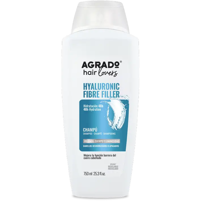 Шампунь Agrado (Аградо) Prof для волосся з гіалуроновими волокнами 750 мл