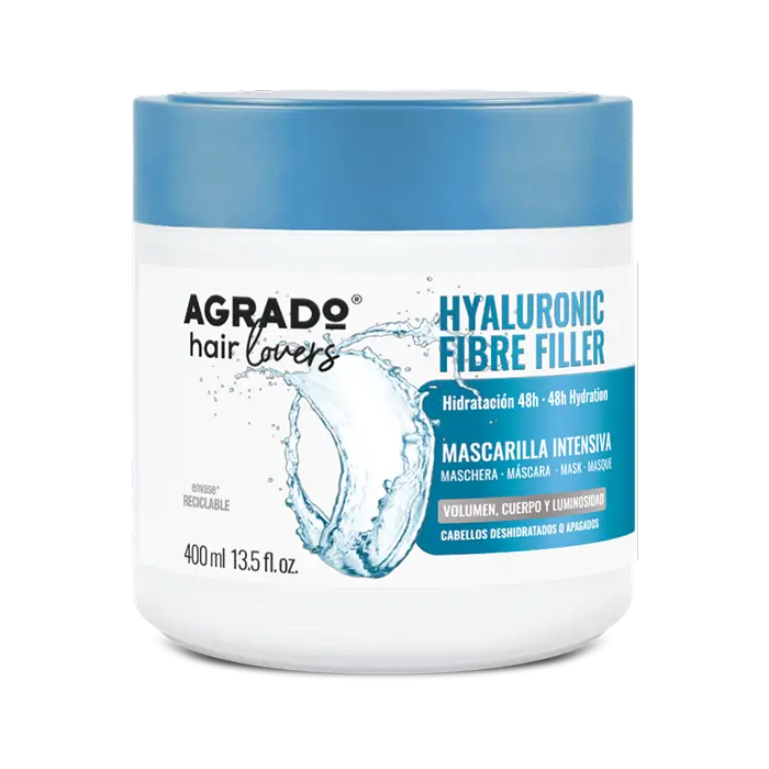 Маска-філер Agrado (Аградо) для волосся інтенсивна з гіалуроновими волокнами 400 мл