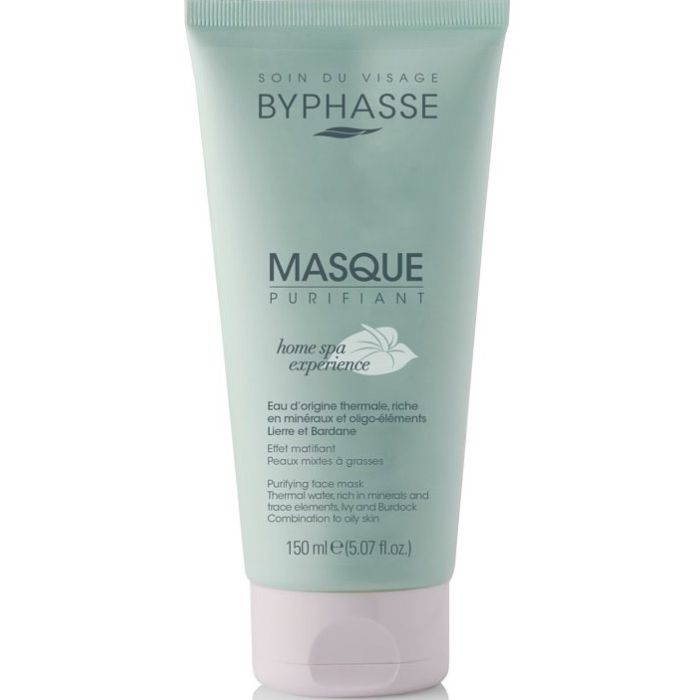 Маска Byphasse (Біфас) Home Spa Experience для обличчя очищувальна для комбінованої та масної шкіри  150 мл