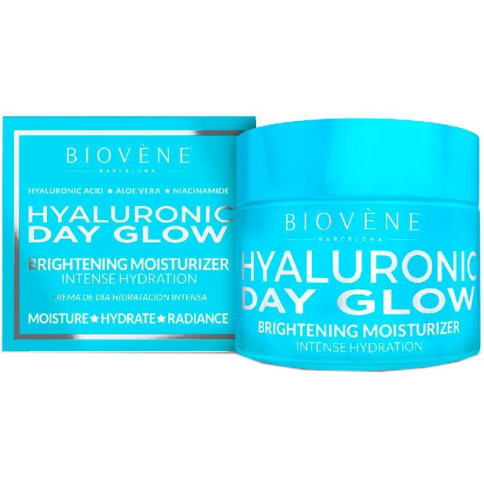 Крем Biovene (Біовен) для обличчя зволожуючий з гіалуроновою кислотою для сяйва шкіри денний 50 мл