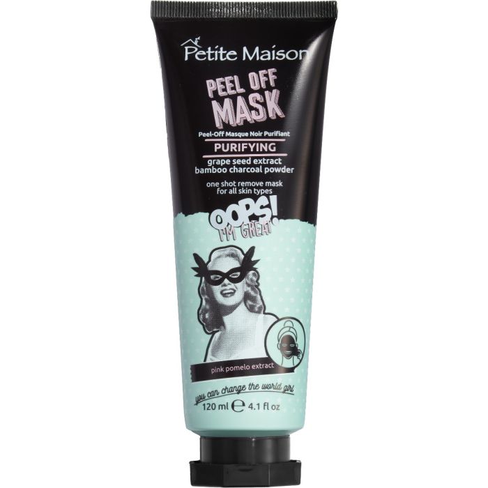 Маска-пленка Petite Maison (Петит Мезон) для лица очищающая с активированным углем бамбука 120 мл