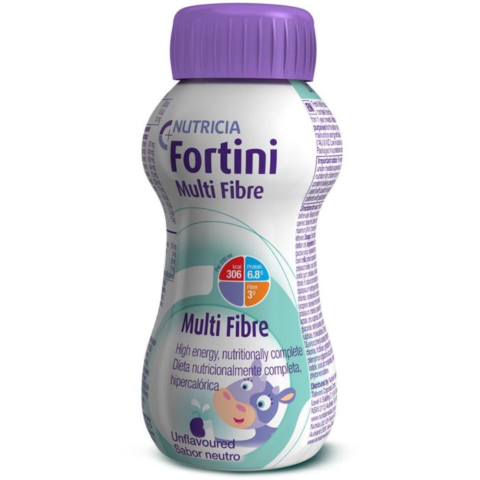 Ентеральне харчування Nutricia Fortini (Фортіні) з харчовими волокнами від 1 року з нейтральним смаком, 200 мл