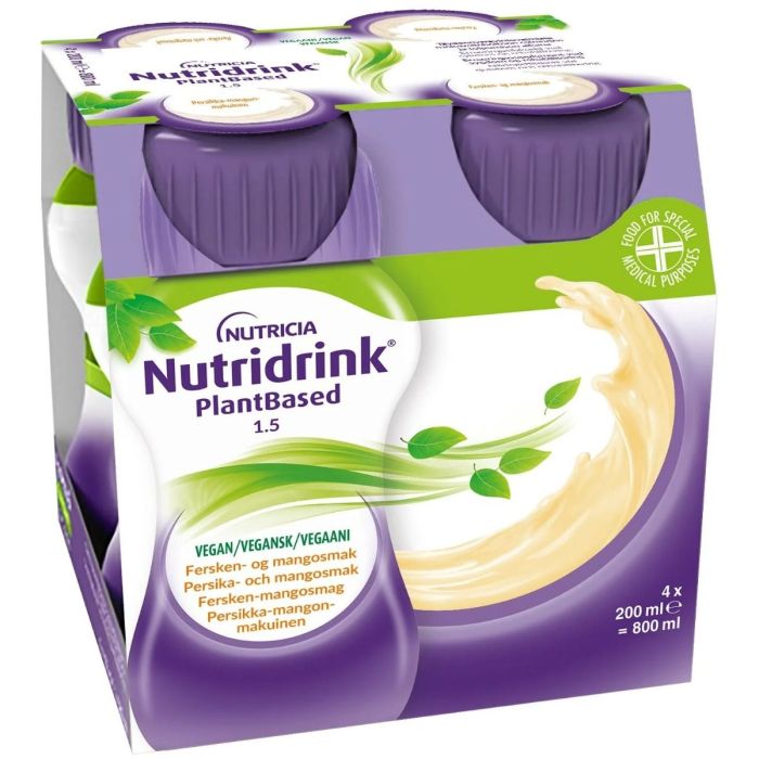 Энтеральное питание Nutridrink (Нутридринк) со вкусом манго-маракуйя 4 х 200 мл - фото №1 Энтеральное питание Nutridrink (Нутридринк) со вкусом манго-маракуйя 4 х 200 мл