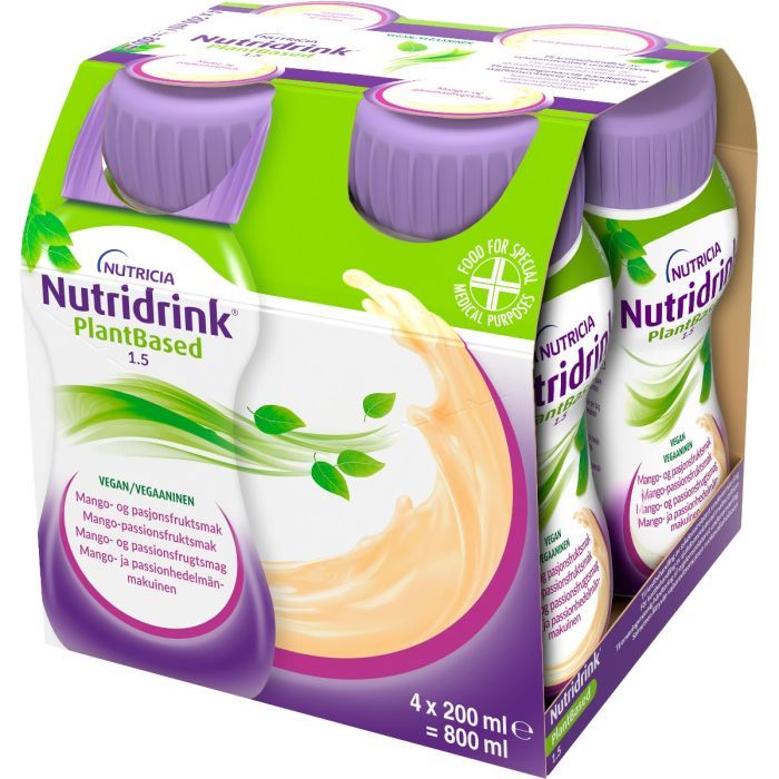 Энтеральное питание Nutridrink (Нутридринк) со вкусом манго-маракуйя 4 х 200 мл