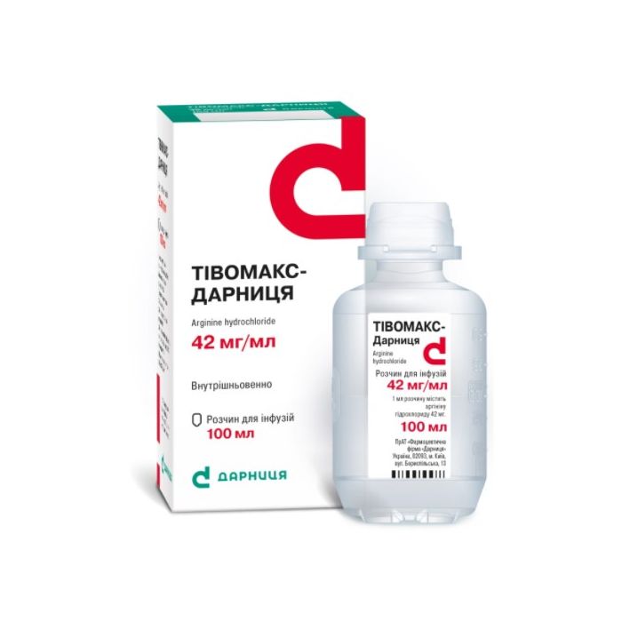 Тівомакс 42 мг/мл раствор для инфузий 100 мл