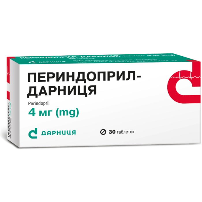 Периндоприл-Дарница 4 мг таблетки №30