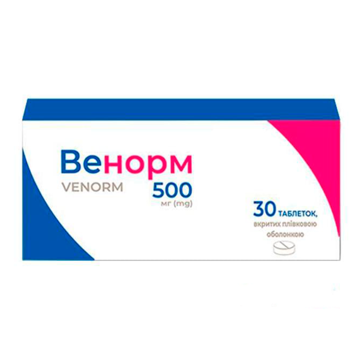 Венорм 500 мг таблетки №30