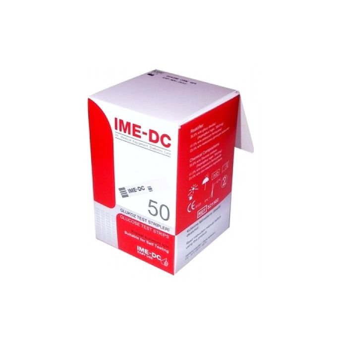 Тест-полоски IME-DC №50 (2х25) - фото №1 Тест-полоски IME-DC №50 (2х25)