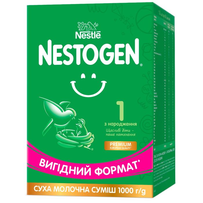 Смесь молочная Nestle Nestogen-1 (с рождения) 1000 г