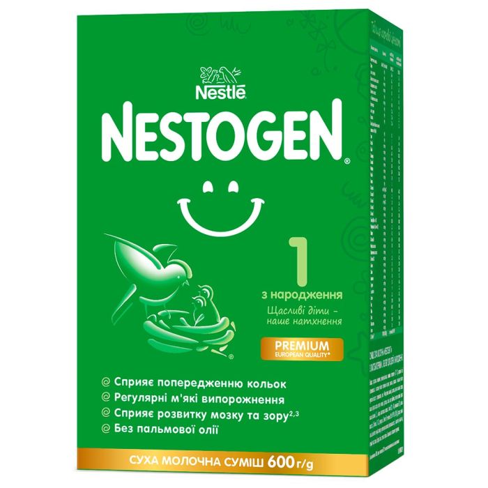 Суміш молочна Nestle Nestogen-1 (від народження) 600 г